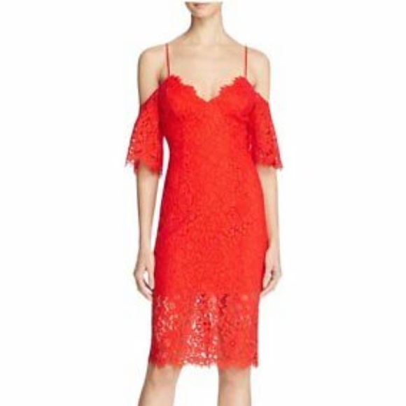 Bardot Dresses & Skirts - Bardot Karlie Cold Shoulder Cocktail Dress